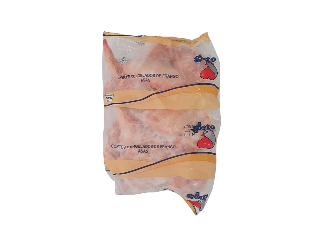 ASAS DE FRANGO CONGELADAS A GOSTO (CX 20 KG)